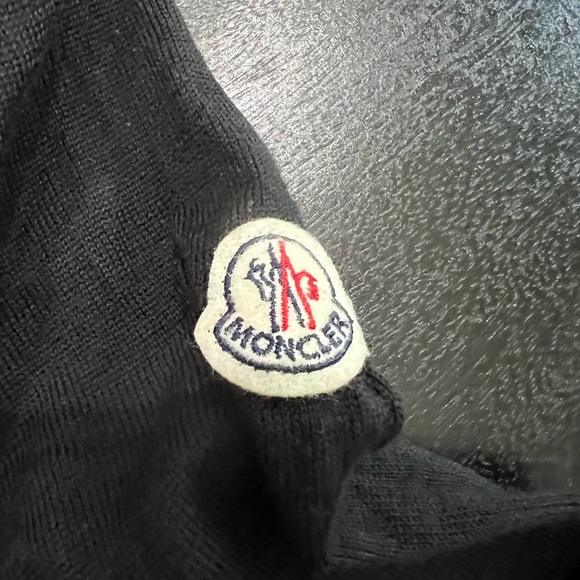 Moncler Sweater Puffer Zip Up Jacket Size Medium - Picture 3 of 8